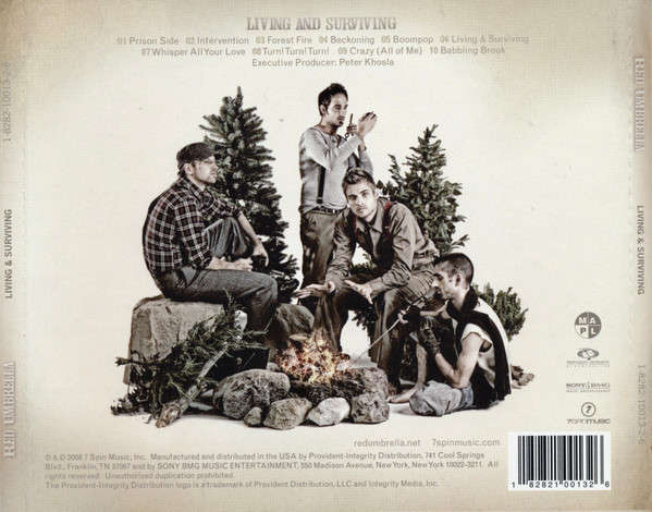 CD - Red Umbrella  Living And Surviving