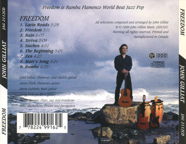 CD - John Gilliat - Freedom (New Sealed)