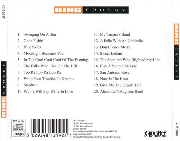 CD - Bing Crosby - Bing Crosby