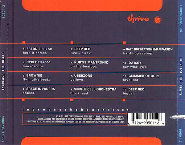 CD - Various - Increase The Beats (Volume 1)