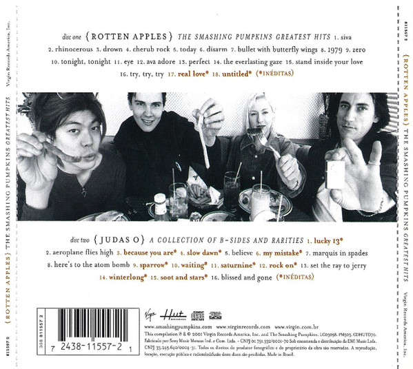 CD - The Smashing Pumpkins - {Rotten Apples} Greatest Hits (2cd)