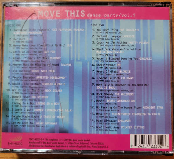 CD - Various - Move This Dance Party Vol. 1 (2cd)