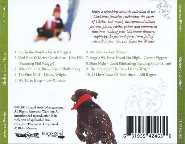CD - Share The Wonder (An Acoustic Christmas)