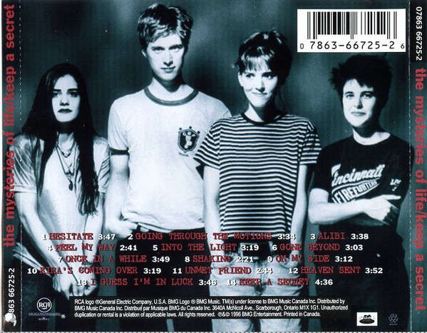 CD - The Mysteries Of Life - Keep A Secret