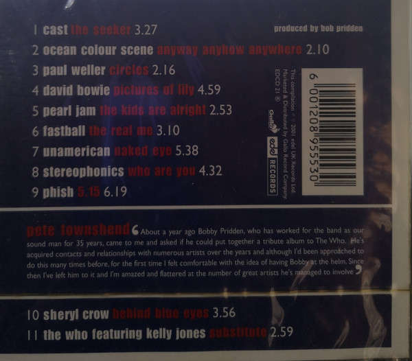CD - Various - Substitute - The Songs Of The Who - EDCD 21