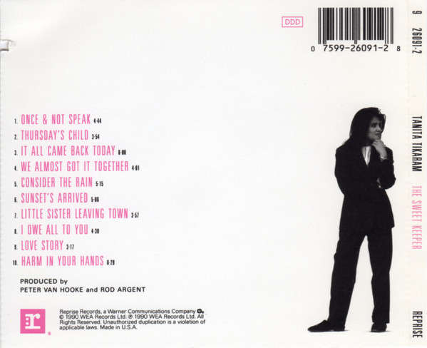 CD - Tanita Tikaram - The Sweet Keeper