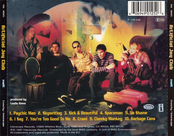 CD - Artificial Joy Club - Melt