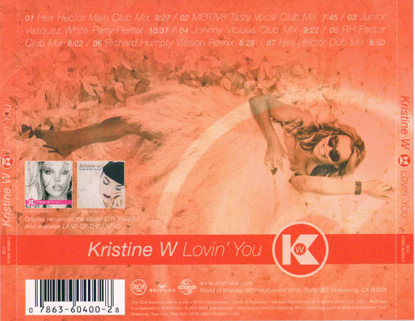 CD - Kristine W - Lovin' You