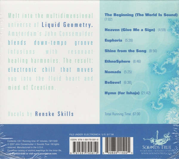 CD - John Consemulder - Liquid Geometry (New Sealed)