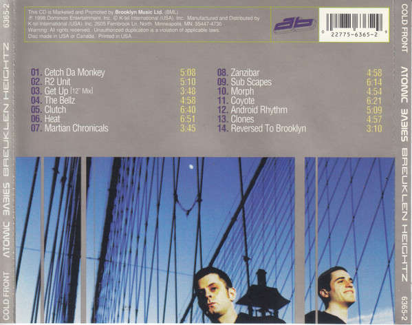 CD - Atomic Babies - Breuklen Heightz