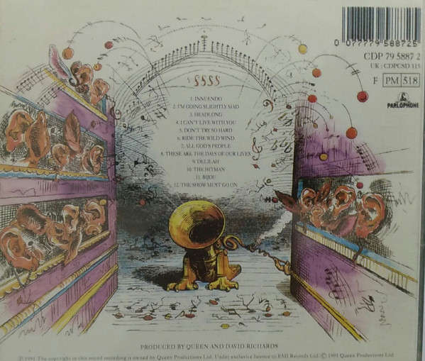CD - Queen  Innuendo