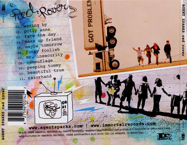 CD - Agent Sparks  Red Rover