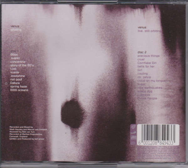 CD - Tori Amos - To Venus And Back (2cd)