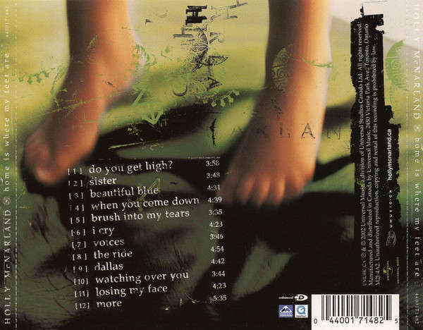 CD - Holly McNarland - Home Is Where My Feet Are
