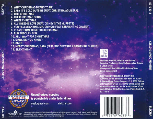 CD - Cee Lo Green - CeeLo's Magic Moment
