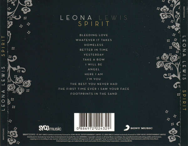 CD - Leona Lewis - Spirit