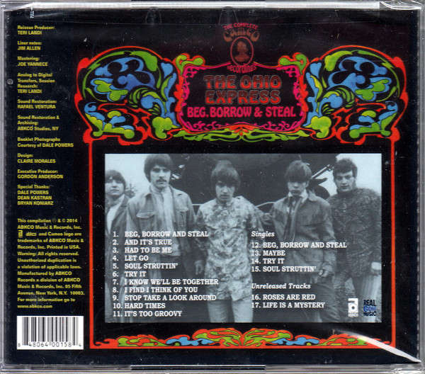 CD - Ohio Express - Beg, Borrow And Steal: The Complete Cameo Recordings