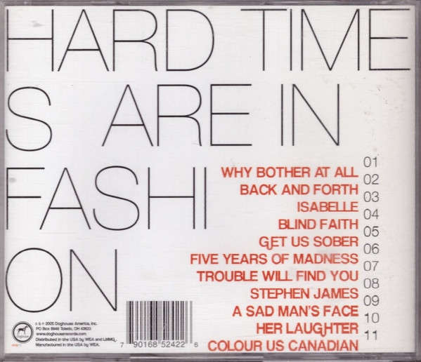 CD - Koufax - Hard Times Are In Fashion