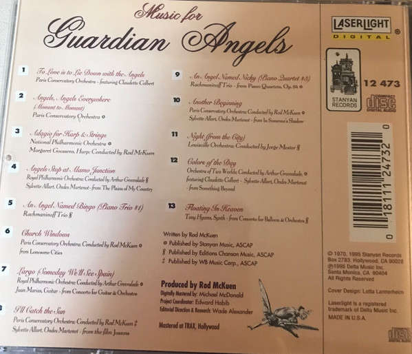 CD - Various - Music For Guardian Angels