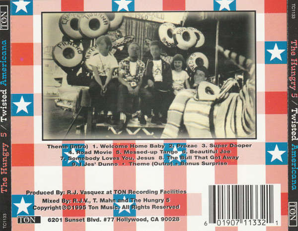 CD - The Hungry 5 - Twisted Americana (New Sealed)