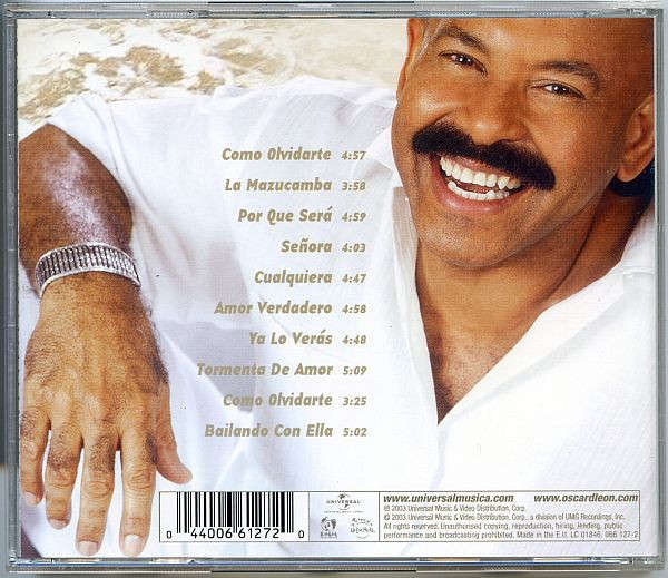CD - Oscar D' León -  Infinito