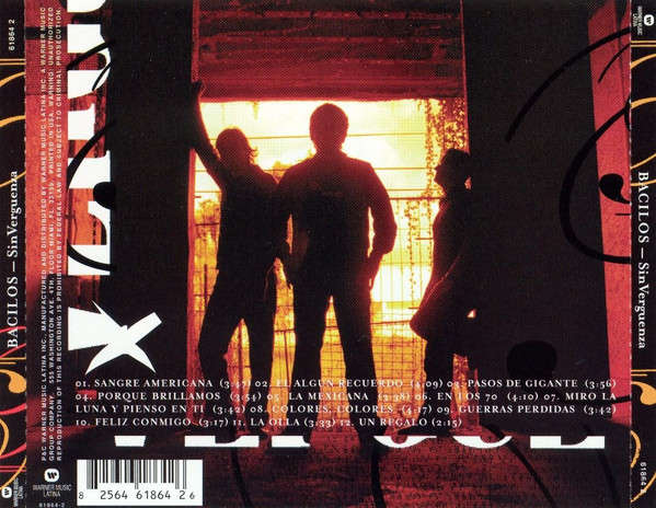 CD - Bacilos - Sin Verguenza