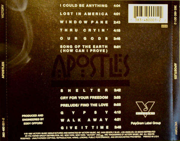 CD - Apostles - Apostles