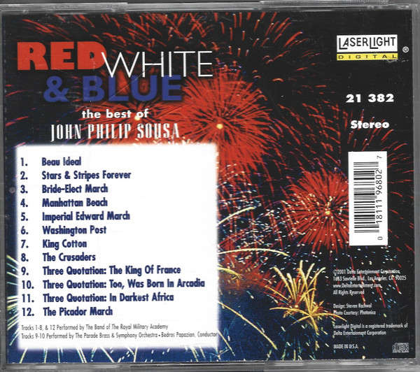 CD - John Philip Sousa - Red, White & Blue: The Best of John Philip Sousa