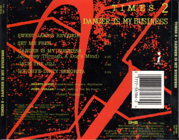 CD - Times 2 - Danger Is My Business