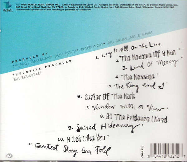 CD - 4Him  The Message