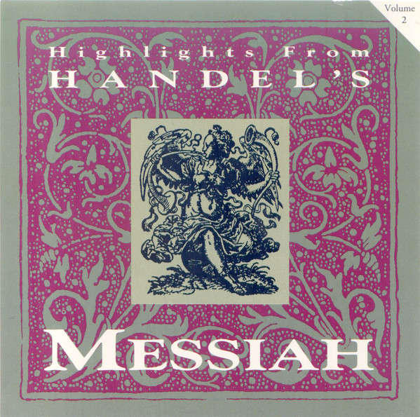 CD - The Royal Music College Edinburgh - Highlights From Handel's Messiah Volume 2 (New Sealed)