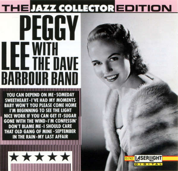 CD - Peggy Lee - Peggy Lee With The Dave Barbour Band