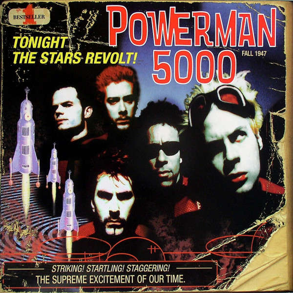 CD - Powerman 5000 - Tonight The Stars Revolt!