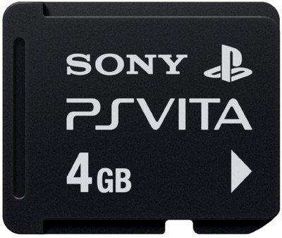 PSVITA - Sony 4gb Memory Card