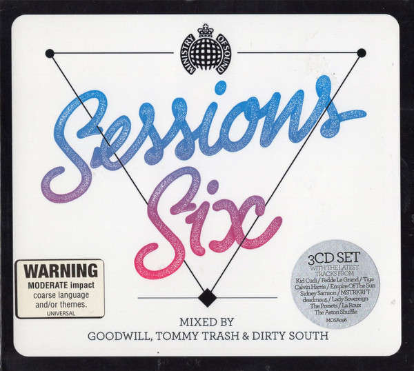 CD - Ministry of Sound -  Sessions Six (3cd)