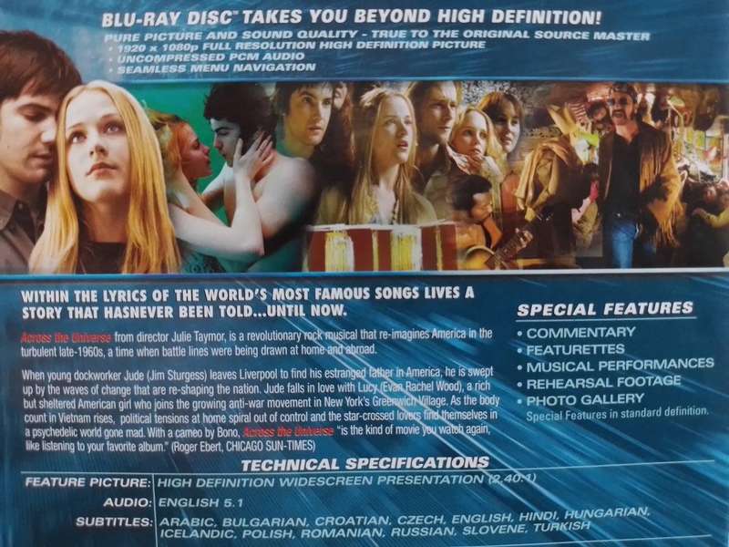 Blu-ray - Across The Universe