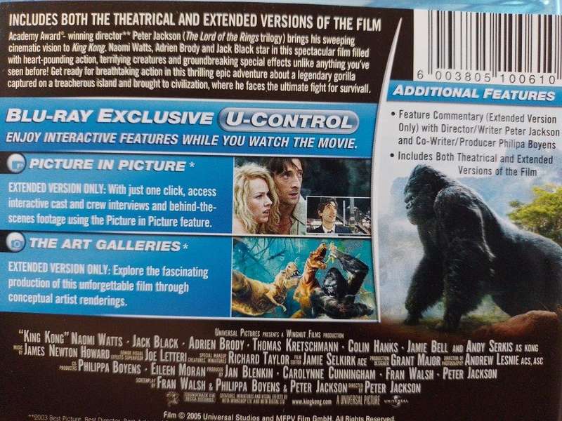 Blu-ray - King Kong