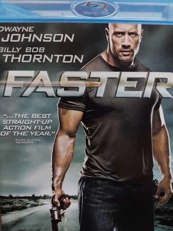 Blu-ray - Faster - Dwayne Johnson