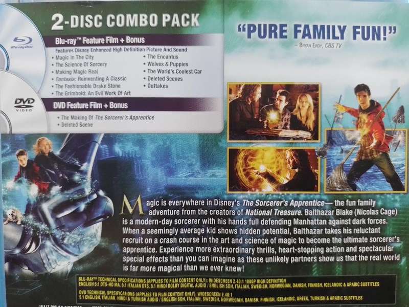 Blu-ray - The Sorcerer's Apprentice