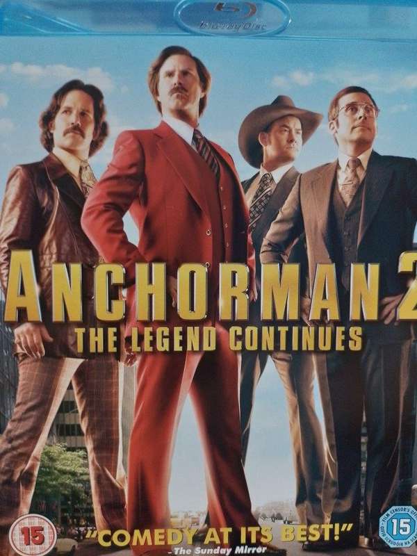 Blu-ray - Anchorman 2 The Legend Continues