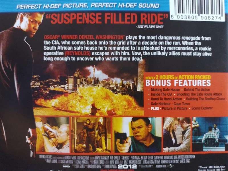 Blu-ray - Safe House