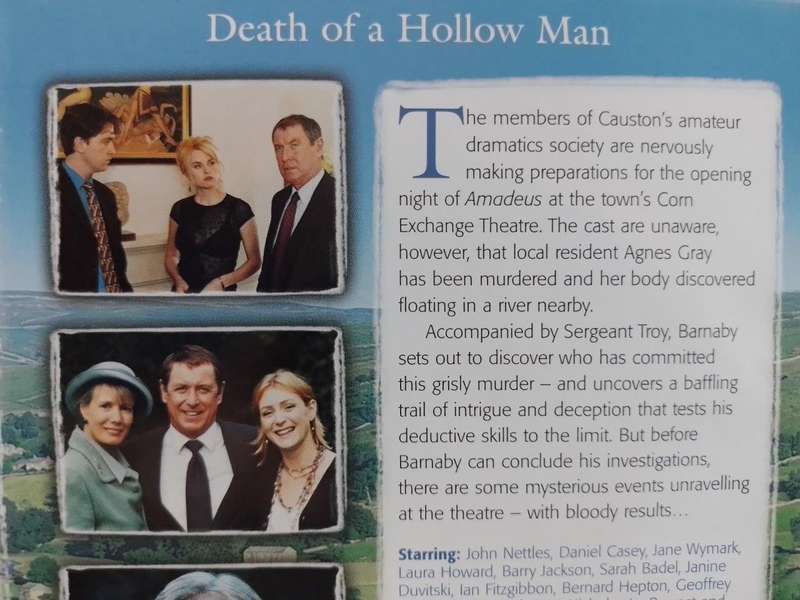 DVD - Midsomer Murders - No 3 Death of a Hollow Man