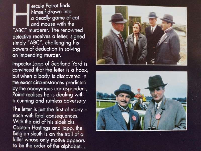DVD - Poirot - No 3 - The ABC Murders - Agatha Christie
