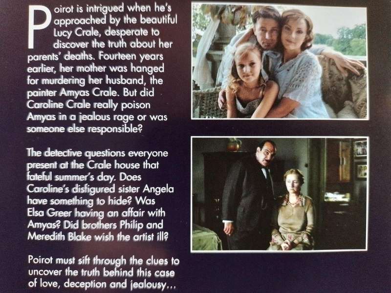 DVD - Poirot - No 7 - Five Little Pigs - Agatha Christie