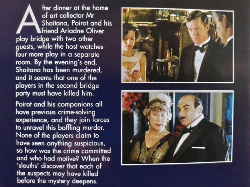 DVD - Poirot - No 19 - Cards On The Table - Agatha Christie