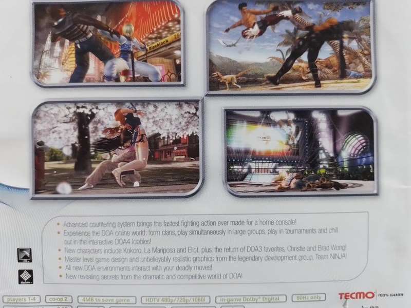 Xbox 360 - Dead or Alive 4