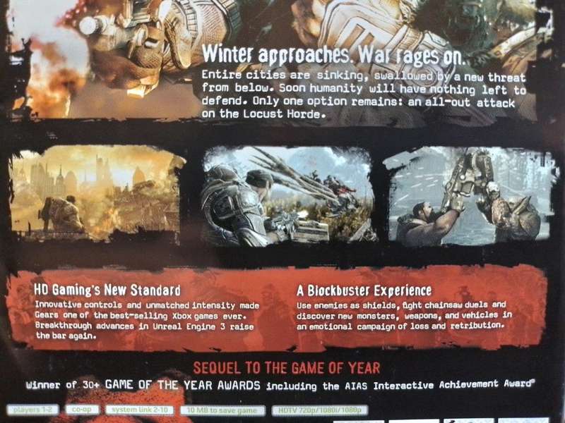 Xbox 360 - Gears of War 2