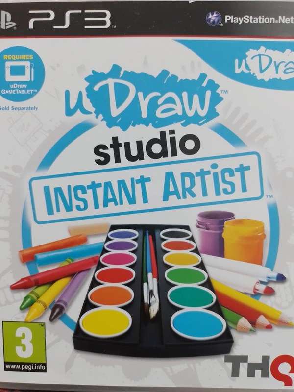 PS3 - UDraw Studio Instant Artist (Requires UDraw Tablet)
