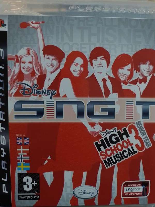 PS3 - Disney Sing It High School Musical 3 Senior Year