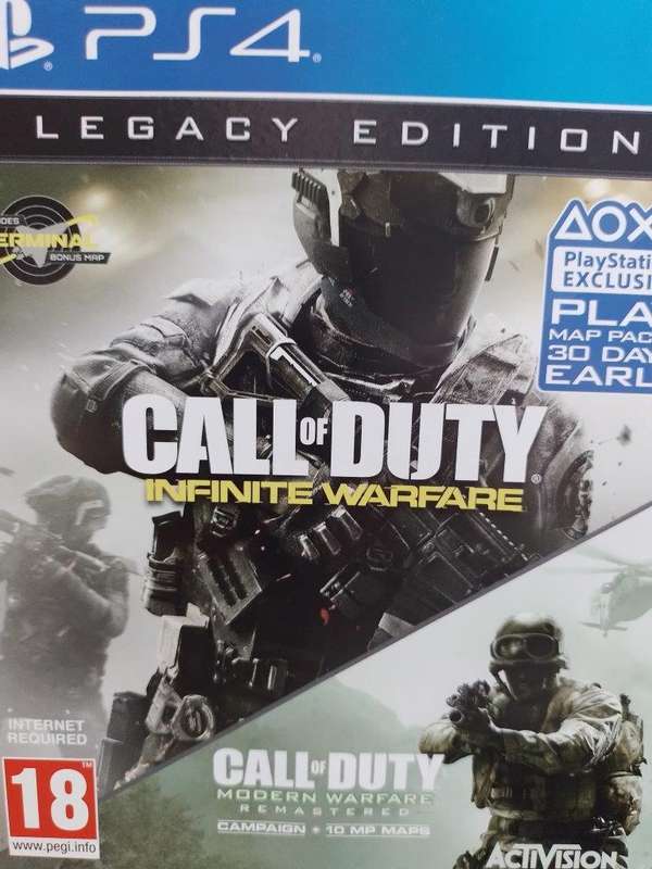 PS4 - Call of Duty Infinite Warfare (Modern warfare not included)